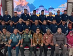 Dandim 0103/Aceh Utara Hadiri Kunker Kepala BNNP Aceh Dalam Rangka Aksi GDAD.