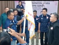 Ketua Umum DPP SPRI Hence Mandagi Lantik Pengurus DPD Provinsi Sumut.
