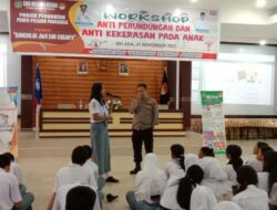 Polrestabes Medan Gelar Work Shop Soal Pencegahan Bullying di SMA Negeri 1 Medan.