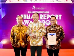 Jasa Raharja Raih Penghargaan Annual Report Award 2022.