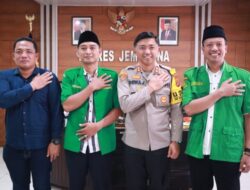 Kapolres Jembrana Terima Audiensi dari Panitia Konfercab IX PC GP Ansor Kab. Jembrana