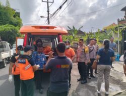 Diduga Kelelahan Sopir Angkut Logistik Pemilu Ditemukan Meninggal Dunia, Polsek Denpasar Utara Amankan TKP