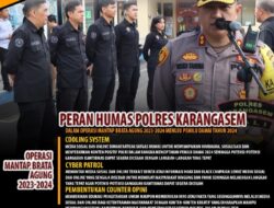 Peran Humas Polres Karangasem Dalam OMB Ciptakan Pemilu Damai 2024
