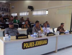 Polres Jembrana Mengadakan Dialog Publik “Kesiapan Polri Dalam Menyambut Natal dan Tahun Baru di Masa Kampanye Pileg dan Pilpres 2024” Melalui Zoom Meeting