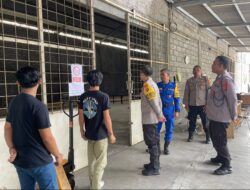 Kapolresta Denpasar Tinjau Proses Cetak Surat Suara Pemilu 2024 Di PT. Temprina Media Grafika