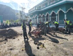 Manunggal TNI dan Rakyat, Kodim 0106/Ateng Melaksanakan Karya Bhakti.