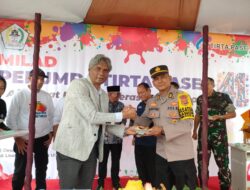 Kapolres Lhokseumawe Diwakili Kabag Logistik Hadiri Milad Perumda Tirta Pase.