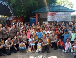 Dengan Semangat Melayani, Polda Sulut Gelar Polisi Sahabat Anak di Kota Bitung.