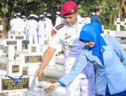 Dalam Rangka Memperingati Hari Armada Danyonmarhanlan VIII Bitung Turut Hadir Ziarah Nasional.