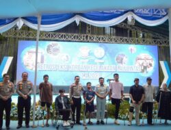 Jasa Raharja dan Korlantas Polri Serahkan Alat Bantu bagi Disabilitas Korban Kecelakaan Lalu Lintas.