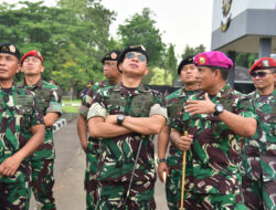Panglima Tni Berkunjung Ke Markas Denjaka.