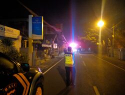 Blue Light Patrol Polsek Denpasar Utara Cegah Kerawanan Kamtibmas di Wilkum Polsek Denut. 