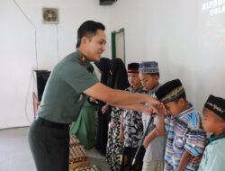 Kodim 0106/Ateng Berikan Santunan Kepada Veteran, Warakauri Dan Yatim Piatu