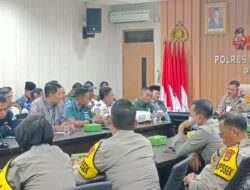 Jelang Natal dan Tahun Baru 2024, Polres Metro Tangerang Kota Gelar Rakor Lintas Sektoral Libatkan Seluruh Stakeholder