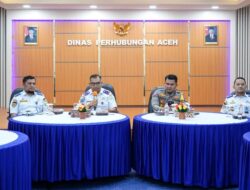 Dishub Aceh Selenggarakan Rakor Menghadapi Natal dan Tahun Baru 2023/2024