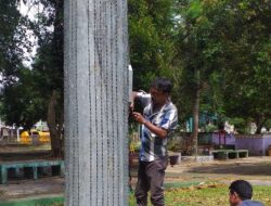 Manggar Belitung Timur, Lampu Taman Jadi Sasaran Aksi Vandalisme