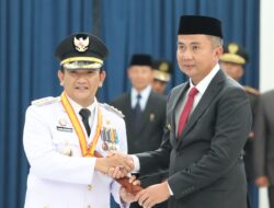 H. Dedi Supandi Resmi dilantik jadi Penjabat Bupati Majalengka : saya siap untuk Meneruskan program yang telah di lakukan oleh Bupati Karna Sobahi.