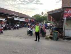 Strong Poin di Titik Penggal, Upaya Polisi Cegah Laka Lantas di Meurah Mulia