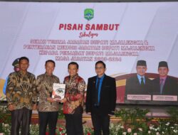 Kapolres Majalengka Hadiri Serah Terima Jabatan Bupati Majalengka 2018-2023 kepada Pejabat Bupati Majalengka