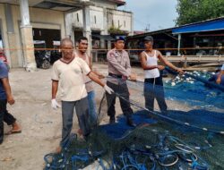 Pol Airud Polres Lhokseumawe Himbau Nelayan Hindari Penggunaan Pukat Harimau