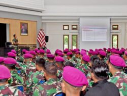 Prajurit Brigif 2 Marinir Ikuti Safari Intelijen Dari Asintel Danpasmar 2