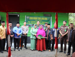 Kodim 0106/Ateng, Kembali Resmikan Program Bedah Rumah RTLH di Desa