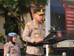 Kapolres Majalengka Pimpin Upacara Peringatan Hari Ibu (PHI) ke 95 di Lapangan Apel Polres Majalengka