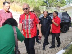 Bupati Taput Resmikan Pendistribusi Air Spam Ikk Tarutung