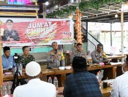 Jumat Curhat Bersama Kapolres Aceh Timur Upaya Cooling System Jelang Pemilu 2024