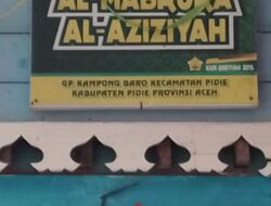 Perayaan Maulid Nabi Besar SAW Sekaligus Santunan Anak Yatim Di Balai Pengajiaan Al Mabrura Al Alziziyah Gampong Baro Kecamatan Pidie