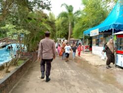 Personel Polsek Blang Mangat Beri Pengamanan di Obyek Wisata