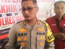 Polres Beltim Giat Konferensi Pers Ahir Tahun 2023
