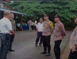 Polres Belitung Timur Personel Pengamanan Perayaan Ibadah Natal tahun 2023