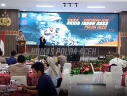 Polda Aceh Gelar Konferensi Pers Akhir Tahun 2023 Terkait Peningkatan Kinerja Polri Selama ini