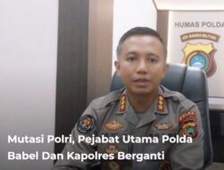 Polri Kembali Melakukan Sejumlah Rotasi Jabatan Tetrhadap 483 Perwira Tinggi (pati) Dan Perwira Menengah (Pamen) Polri.
