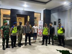 Antisipasi Kriminalitas Malam Minggu, Polres Tabanan Gelar Blue Light Patrol Gabungan Tiga Pilar