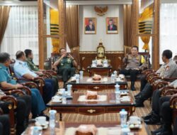 Kunjungi Mabes Polri, Panglima TNI Perkuat Sinergi TNI-Polri