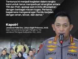 Kapolri Berharap Nataru 2023, Aman dan Terkendali