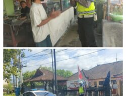 Patroli Dialogis ke Kantor Bawaslu Karangasem, Cipkon Kamtibmas Kondusif Pemilu 2024