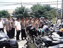 Cek Kesiapan Tim Was Ops Itwasda Polda Babel Persiapan Operasi Mantap Brata 2023 – 2024 di Polres Belitung Timur