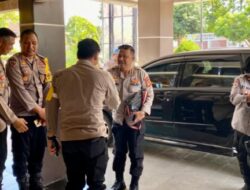 Kapolres Jembrana Menerima Tim Verifikasi dan Wasops Mantap Brata Agung Tahun 2023-2024
