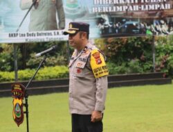 Kasatgas Preventif Pimpin Apel Personil OMB Tahap Kampanye “Jalin Komunikasi Yang Baik”