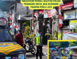 Tingkatkan Patroli Wilayah Polsek Padangbai Untuk Jaga Keamanan Tahapan Pemilu 2024