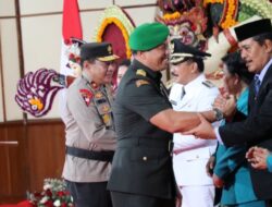 Wakapolda Bali Hadiri Pelantikan Penjabat Bupati Klungkung
