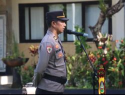 Kawasops Pimpin Apel Operasi Mantap Brata Agung 2023-2024, Tetap Jaga Kesehatan Dalam Pelaksanaan OMB