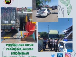 Personil OMB Polsek Padangbai Lakukan Pengamanan Pendistribusian Logistik Pemilu Menuju Lombok