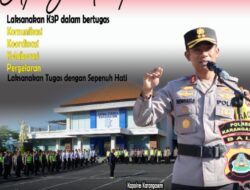 Arahan Kapolres Karangasem dalam Apel Jam Pimpinan