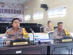 Polres Jembrana Ikuti Pengarahan Asops Kapolri Melalui Zoom