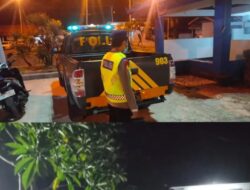 Sukseskan Pemilu 2024 Damai dan Kondusif, Polairud Blue Light Patrol, Wilayah Obyek Wisata Candidasa