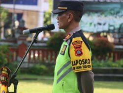 Kaposko Pimpin Apel Pagi Personil OMB Tahap Kampanye